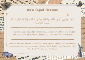 Doa sujud tilawah